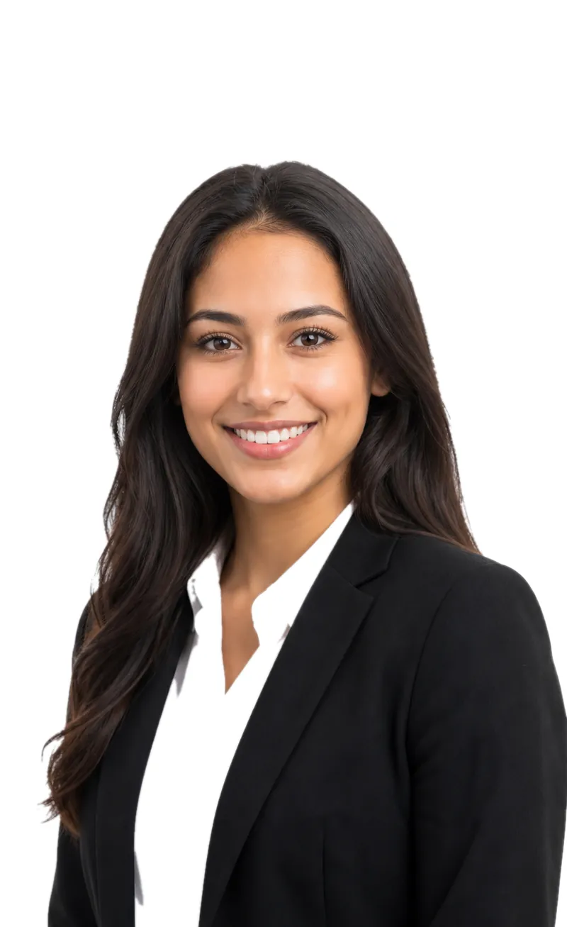 Professional headshot example
