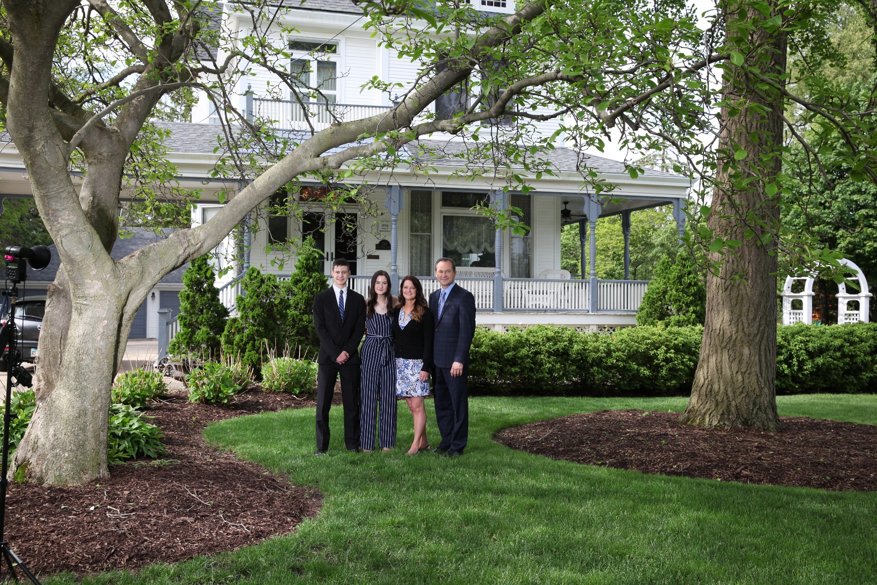 Family on location