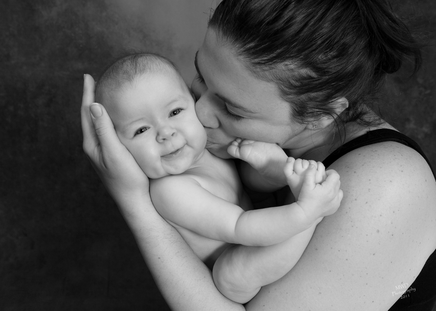 Mother and newborn